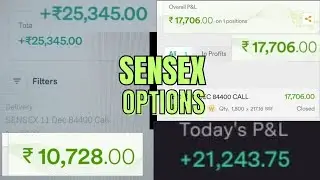 Sensex Expiry Morningல் கிடைத்த 3 சிறந்த டிரேட்கள் &ndash; டிரேடிங் பயனுள்ள வீடியோ கட்டாயம் பார்க்க📉 💰