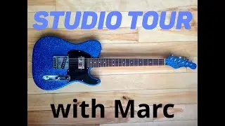 Studio Tour with Marc - Video, Recording and Guitar Gear - Jazz Guitar Vlog