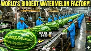 How Watermelon Desserts Are Really Made: Inside the Modern Factory Process