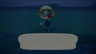 Animal Crossing New Horizons Diving For Sea Creatures
