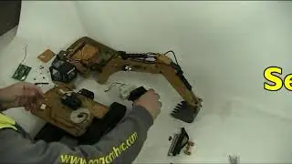 Huina 580 hydraulic 1ª part
