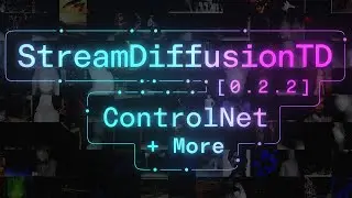 ControlNet в TouchDesigner - StreamDiffusionTD 0.2.2