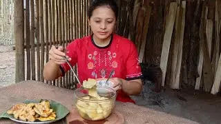 Apa yang Bisa diolah dari hasil kebun?! Pisang Goreng & Manisan Nanas || watikurnia