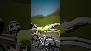 Cyclist who won a race by planking ||CREATIVITY|| #michaelguerra #zackdfilm  #cyclist #fyp