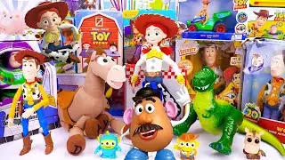 Unboxing Disney Pixar Toy Story toy collection ASMR