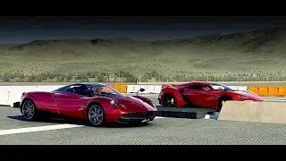 Forza 6: Lykan HYPERSPORT vs. Pagani HUAYRA | Drag Race