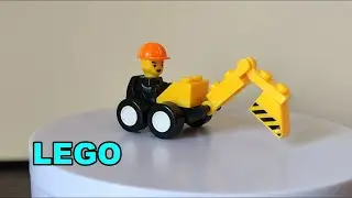 Экскаватор ЛЕГО техника 👷 Инструкция по сборке