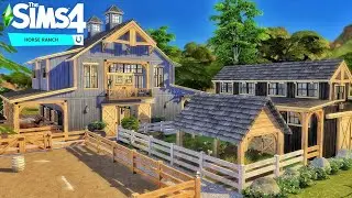BISCUIT'S BARN | The Sims 4 | Speed Build | No CC
