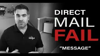 Direct Mail Fail - Part 2 - The Message