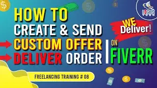 How to Deliver,Submit and Complete Your Order  | Create Custom Offer on Fiverr | Lec-8 (Urdu/Hindi)