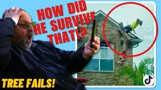 Expert Arborist Reacts To Your DEADLY Tree Rigging TIKTOK Fails.