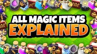All Magical Items Explained | Clash of Clans Tamil | MYLA TAMIL GAMING