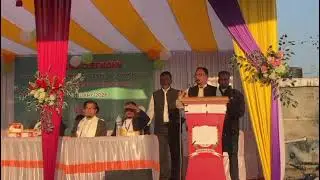 Important speech opening ceremony Ex MLA Amin shaha 👍👍Er Riyazuddin khan bu thagatlmba 