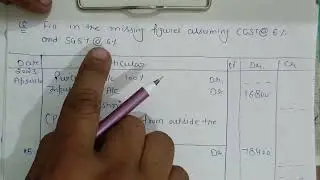 Missing figure questions GST Class 11 #cbse #gst 