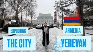 First day in Armenia 🇦🇲 | ❄️☃️ | #travel #armenia #yerevan #snow #fyp  @PEDENVLOGS 