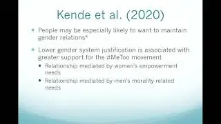 System Justification Theory