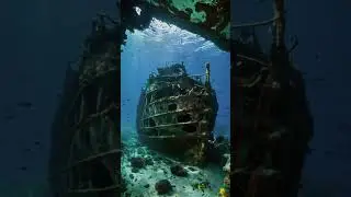 Sunken Shipwreck #SunkenShipwreck #UnderwaterExploration