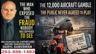 BOEING UNCERTIFIED 23 YRS- &ldquo;THE 12,000 AIRCRAFT GAMBLE THE PUBLIC NEVER AGREED TO PLAY&rdquo;
