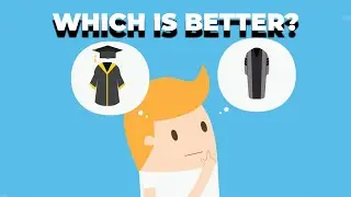 Matte VS Shiny Graduation Gowns