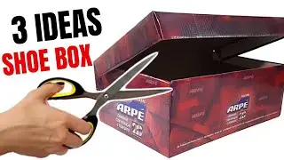 How to reuse Shoe Boxes at home | 3 Amazing Ideas | Best out of waste