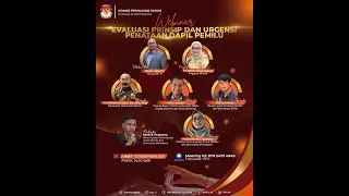 Webinar Evaluasi Prinsip dan Urgensi Penataan Dapil Pemilu