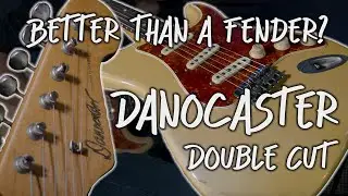 Danocaster Double Cut Guitar - Better than a Vintage Fender Strat? - Only at Lovies Guitars