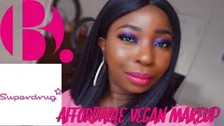 TESTING B MAKEUP ON DARK SKIN | 99% DRUGSTORE CRUELTY FREE VEGAN MAKEUP TUTORIAL | KKGLAMOVERS