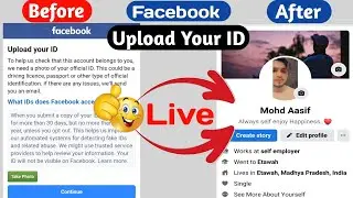 How to Solve upload your id facebook account | Upload your id to facebook