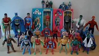 MEGO WORLD'S GREATEST SUPERHEROES! DC MARVEL BATMAN SPIDER-MAN SUPERMAN HULK VINTAGE 1970s TOYS