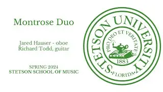 Guest Recital: Montrose Duo (Jared Hauser, oboe & Richard Todd, guitar) - Lee Chapel, 3/18/24
