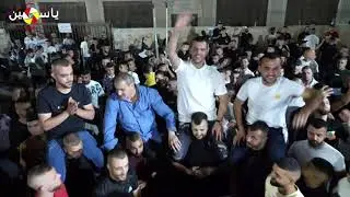 أستقبال ألعريس عمر ال عطيه -- الفنان ناصر الفارس -- الفنان مجد ابو غربيه-- ستوديو ياسمين