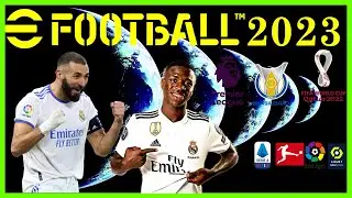 TESTANDO O PES 2023 DE PS2 FACES TOP DEMAIS! BRASILEIR&Atilde;O E TIMES EUROPEUS ATUALIZADOS!
