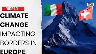 Climate Change Forces Redrawing of Swiss-Italian Border; Melting Glaciers Shrink at an Alarming Rate