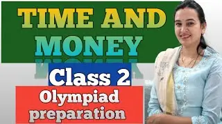 Class 2 Olympiad | Time & Money | Super Easy Tricks ⏰💰 #shorts #viral #trending 