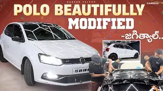 POLO BEAUTIFULLY MODIFIED FROM JAGITYAL || POLO MODIFIED AT CARZOO HYDERABAD
