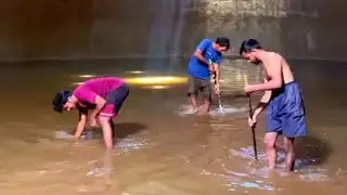  Water tank cleaning @sump tank cleaning Rcc tank full  video वाटर टंकी. की #water #tank #cleaning 