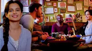 Queen | French Toast सिर्फ India में मिलती है | Bollywood Movie Clips |  Kangana, Rajkumar, Lisa