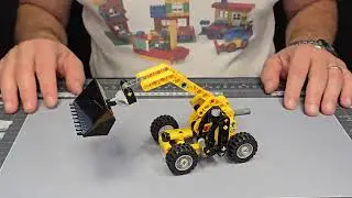 Lego 42197 Telehandler assembly