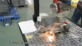 2kw Handheld fiber laser welding cleaning cutting machine with Jaka Zu5 6 axis Collaborative Robots