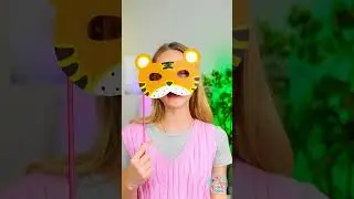 Craft a Cardboard Tiger Mask for Wild Adventures! 🐯✨