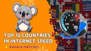 Top 10 Countries By Internet Speed | Kuoala Matches