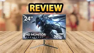 Great Voell 24 Inch 1080P HD Curved Monitor ✅ Review