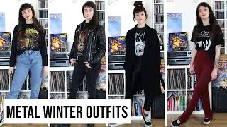 Top 10 favorite metal band t-shirts | Winter outfits lookbook