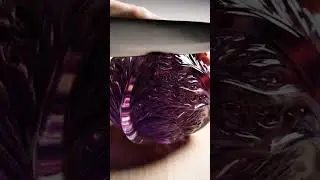 Veo 3 This Isn&rsquo;t Just a Cabbage&hellip; 🔮 | Crystal ASMR Cut Satisfying #Shorts #veo3 #asmr #realistic