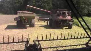 Take a Ride in a Case IH 8240 Combine