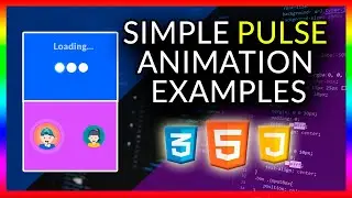 CSS EFFECT (pulse) ⭐ LEARN css3 ANIMATION - [ 2020 ] 👈✅