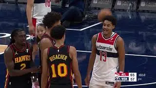 Zaccharie Risacher has a problem with Jordan Poole - Both assessed Double Technicals