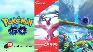 Pok&eacute;mon Go - YVELTAL Raid Boss (level 5), 5 players