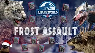 ISLA EVENT!  FROST ASSAULT ❄ Entire Playthrough ❄ Jurassic World Alive