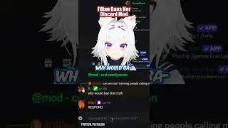 Filian BANNED Discord Mod For Calling Her FLAT